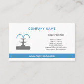 fontein visitekaartje (Voorkant)