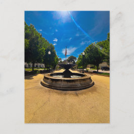 Fontein Zonnige Dag Uitzicht Briefkaart