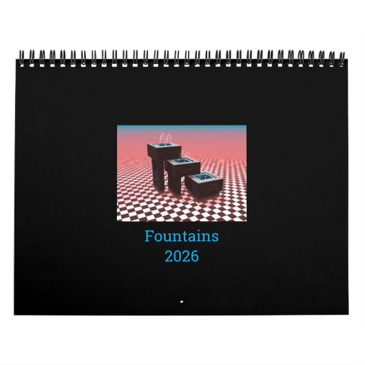 Fonteinen 2026 kalender (Hoes)
