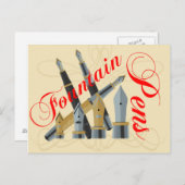 fonteinen briefkaart (Voorkant / Achterkant)