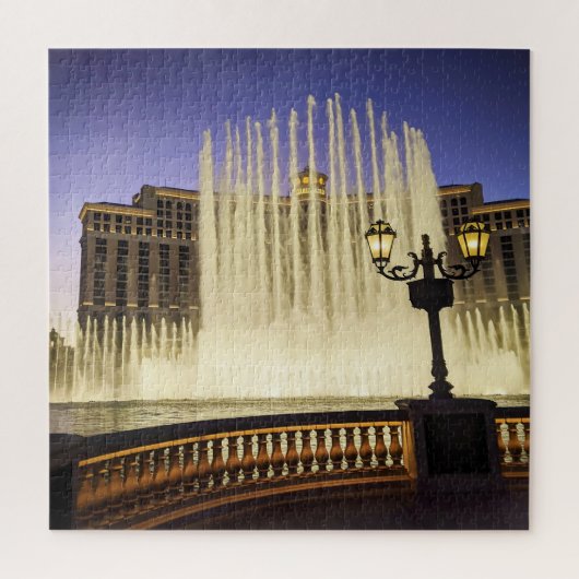 Fonteinen in Las Vegas Legpuzzel (Verticaal)