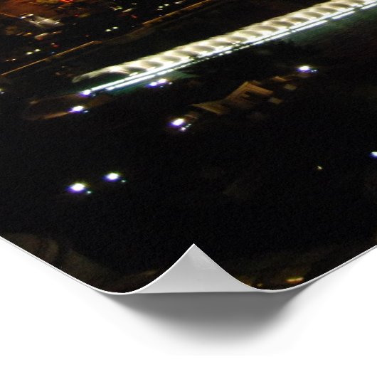 fonteinen op straat poster (Hoek)