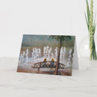 Fonteinen van de Jeugd wenskaart Kaart