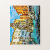 Fonteinen van Rome. Legpuzzel (Verticaal)