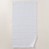 Fonteinkruidfamilie Design Honderd Drie Strandlaken (Voorkant)