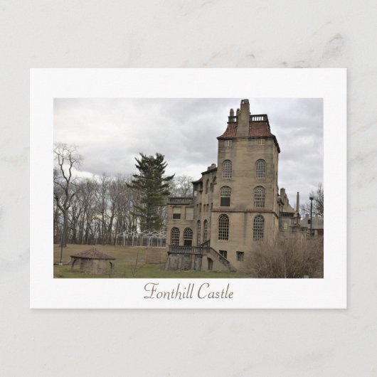 Fonthill Castle Briefkaart (Voorkant)