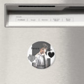 FONZIE2, hart, ggg, Fonzie, op , uw, koelkast Magneet (Insitu (Vaatwasser))