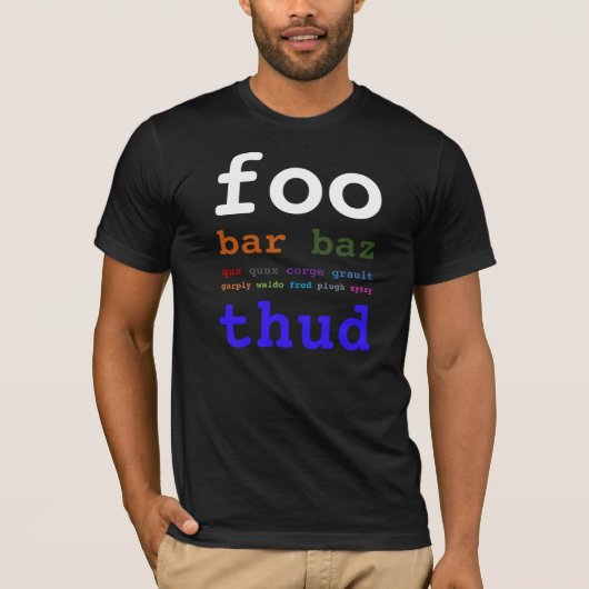Foo Bar T-shirt (Voorkant)