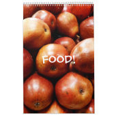 Food 12-maands Wall Calendar Kalender (Hoes)