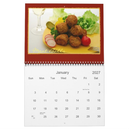 Food 2011 Agenda Kalender (Jan 2027)