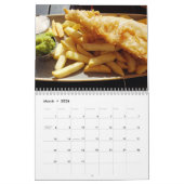 Food 2026 calendar kalender (Mar 2026)