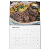 Food 2026 calendar kalender (Jan 2027)