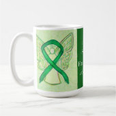 Food Allergies Awareness Ribbon Angel Custom Mok (Links)