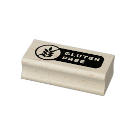 Food Allergy Icon Gluten Free Rubberstempel