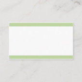 Food Allergy Restaurant Alert Kaart Sjabloon Visitekaartje (Achterkant)