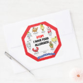 Food Allergy Sticker (Envelop)