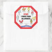 Food Allergy Sticker (Tas)