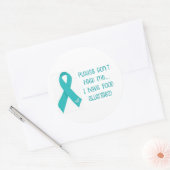 Food Allergy Sticker "Geef me alsjeblieft geen ete (Envelop)