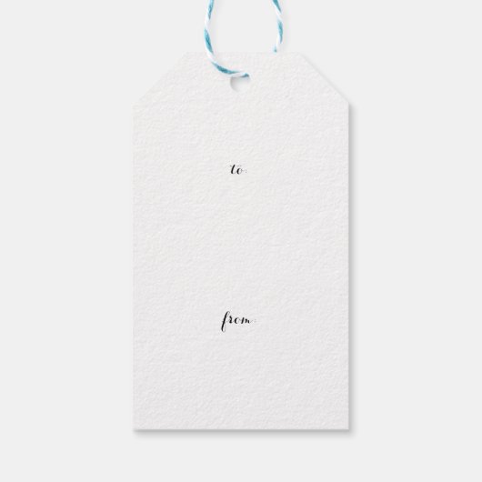 Food and Beverage Label Set Cadeaulabel (Achterkant)