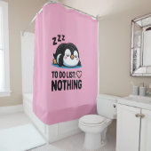 Food and Beverage Label Set Douchegordijn (In situ)