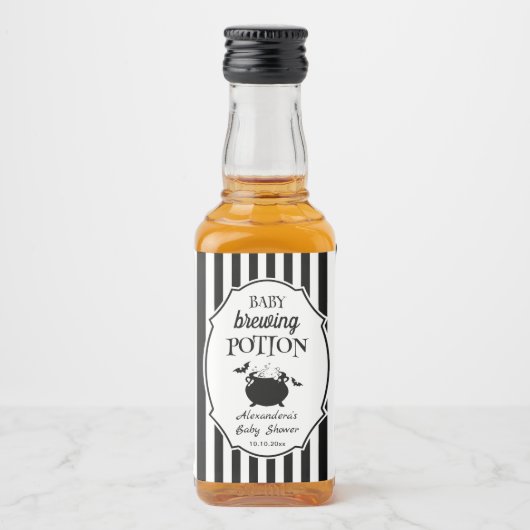 Food and Beverage Label Set Likeurfles Etiket (Voorkant)