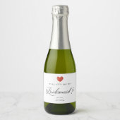 Food and Beverage Label Set Sparkling Wijnetiket (Voorkant)