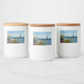 Food and Beverage Label Set Voedselcontainer Etiket (Flessen)