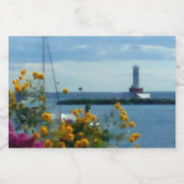 Food and Beverage Label Set Voedselcontainer Etiket (Enkel label)