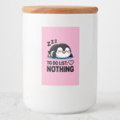 Food and Beverage Label Set Voedselcontainer Etiket (Voorkant)