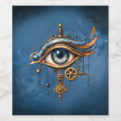 Food and Beverage Label Set Wijn Etiket (Enkel label)