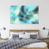 Food Art Liquid Paint Abstract 2021 Canvas Afdruk (Insitu (Slaapkamer))