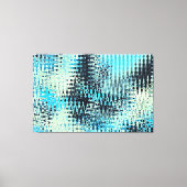 Food Art Liquid Paint Abstract 2021 Canvas Afdruk (Voorkant)