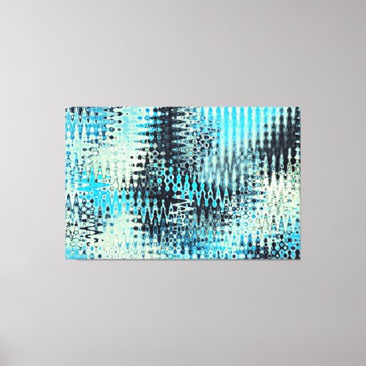 Food Art Liquid Paint Abstract 2021 Canvas Afdruk (Voorkant)