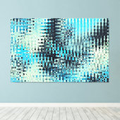 Food Art Liquid Paint Abstract 2021 Canvas Afdruk (Insitu (Houten vloer))