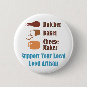 Food Artisan Ronde Button 5,7 Cm