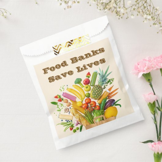 Food Banks Save Lives Bedankzakje (Gezegeld)
