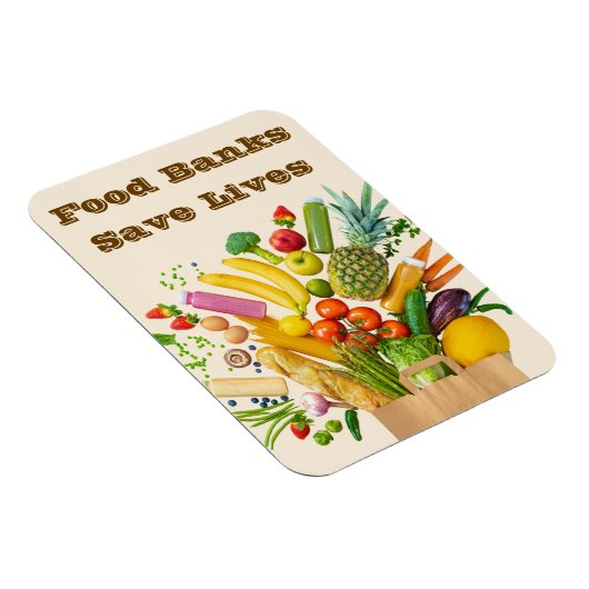 Food Banks Save Lives Magneet (Rechterzijde)