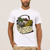 Food Basket Mannen T-shirt (Voorkant)
