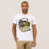 Food Basket Mannen T-shirt (Voorkant volledig)