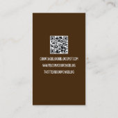 Food Blog Rooster Visitekaartje (Achterkant)