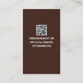 Food Blog Visitekaartje (Achterkant)