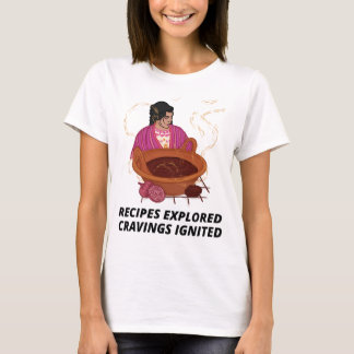 Food bloggers recepten creëer hunkeren t-shirt