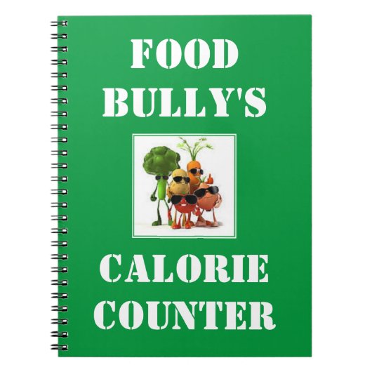 Food Bully's Calorie Counter Notitieboek (Voorkant)