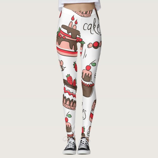 Food Cake Leggings (Voorkant)