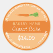 Food Cake Sticker (Voorkant)