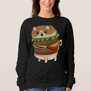 Food Cat Burger Trui
