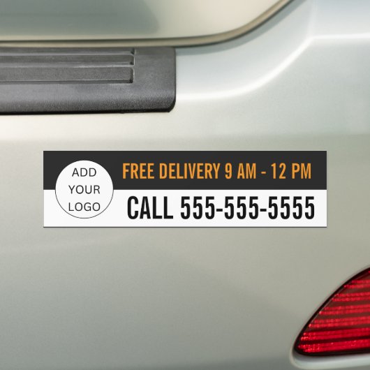 Food Catering Restaurant Zakelijk Bumpersticker (Op auto)