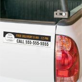 Food Catering Restaurant Zakelijk Bumpersticker (Op Truck)
