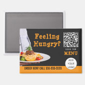 Food Catering Restaurant Zakelijk Magneet (Voorkant / Achterkant)