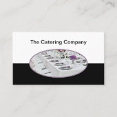 Food Catering Thema Visitekaartjes (Voorkant)